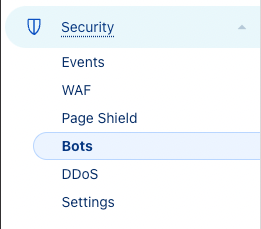 cloudflare sidebar security example